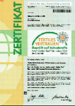 Oekotex B�umlin & Ernst Wattwil