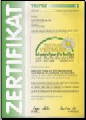 Oekotex certificate of Camenzind