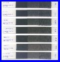 Decora shade card - polyester spundyed dopedyed Setila POY FDY and textured