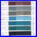 Decora shade card - polyester spundyed dopedyed Setila POY FDY and textured