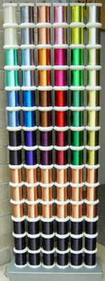 Silver-plated copper wires, coloured finest wires from Elektro Feindraht
