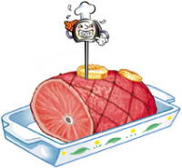 HDPE monofilaments for elastic food nets