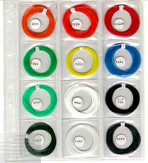 Esbjerg Thermoplast standard polyethylene monofilament shades