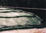 High density (HDPE) and high tenacity (GRET) polyethylene monofilament yarns from Esbjerg Thermoplast for silage protection