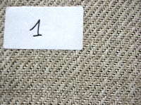 Furnishing fabric Essegomma Polypropylene Taslan dtex 2670 f 720 fabric contains also polyester and linen yarns