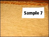 Furnishing fabric Essegomma�Polypropylene Esseyarn dtex 167 f 64 Z 300 beige  in warp, Chenille Nm 4.0 (made from Esseyarn) beige weft