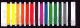 Polyester PES high tenacity spun dyed shades dtex 1100 for color fast applications