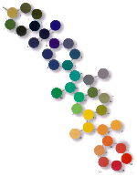 Standard shades of Kermel polyamide-imide meta-aramide fibers