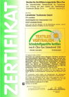 Oekotex certificate of Leinefelder Textilwerke