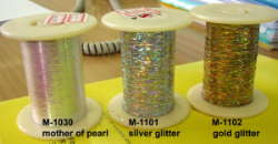 special effects metallic yarns