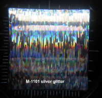 silver glitter metallic yarn
