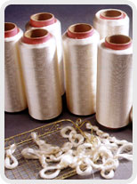 Milk fiber yarn