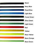 Far Eastern Textiles spun dyed high tenacity polyester standard shade card