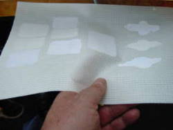 UVA pigment integration in Solaflon