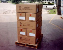 Shanghai Ronghua PA 6.6 tow - small carton packing