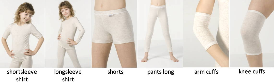 SANSITA� clothes to help easing neurodermatitic problems for girls