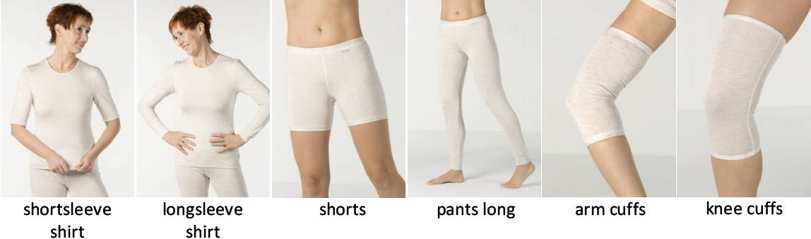 SANSITA� clothes to help easing neurodermatitic problems for women