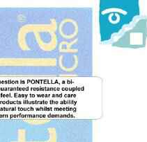 Setila technical ethic winter 2000 / 2001 using Pontella and Pontella micro yarns