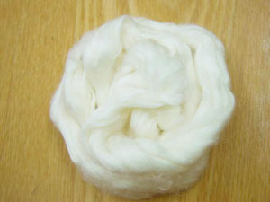 tops of soybean protein fibers for spinning applications