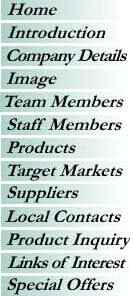 table of contents