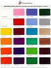 Swissflock Viscose Rayon cutflock bright dtex 3.3/0.5 mm and dtex 5.6/1.0 1.0 mm standard color card