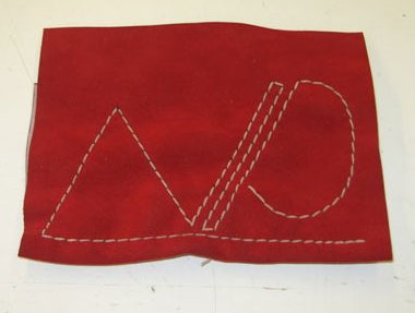 flocked yarns for embroidery