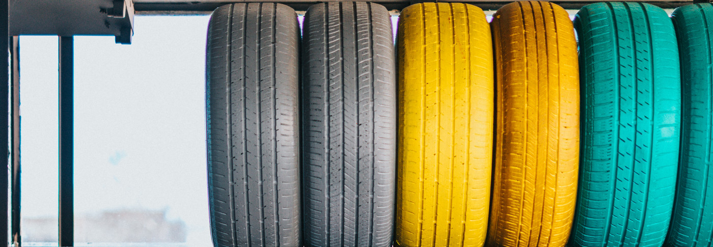 Yarn and fibers for technical applications like tires