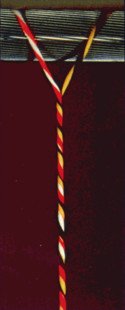 The twist in the component strands induces additional fibre trappings. The twist in the component strands induces additional fibre trappings.