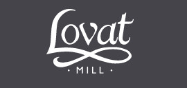 The logo of Lovat Mills - valued customer of Swicofil, your global yarn and fiber expert