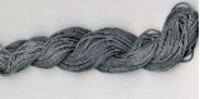 Polyamide 6.6 RALLYTEX flocked yarn, dyed black, semidull round, Nm 4.0 (dtex 2700), 1a
