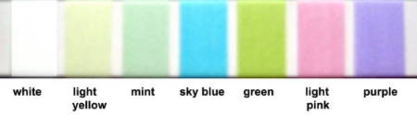 PET embroidery glow yarn is available in colours as shown in the picture