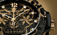 Bischoff Textile - embroidered decorations on watch