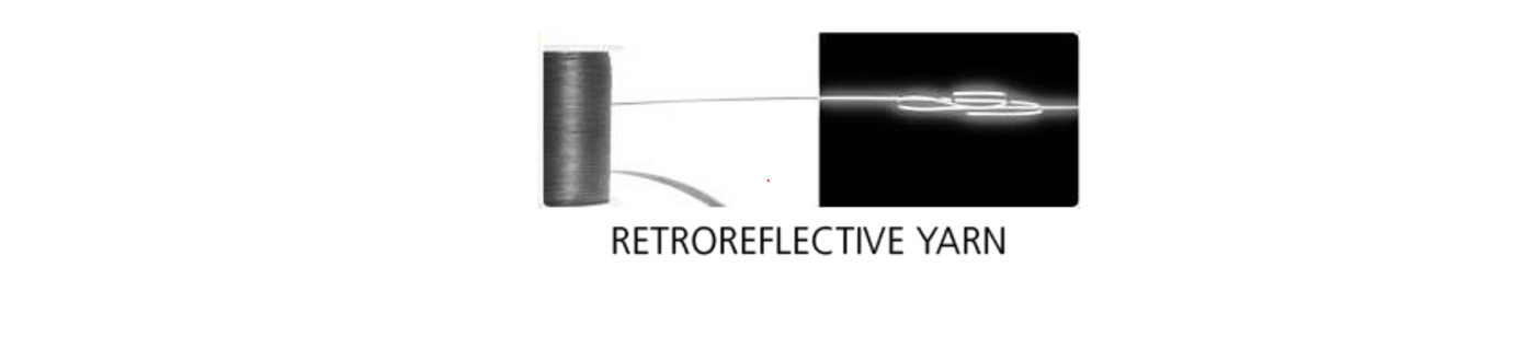 Retroreflective yarn for your security