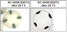 Clacarbo type KC500R B22T4 and KC582R B22T4 quadrangular exposed type